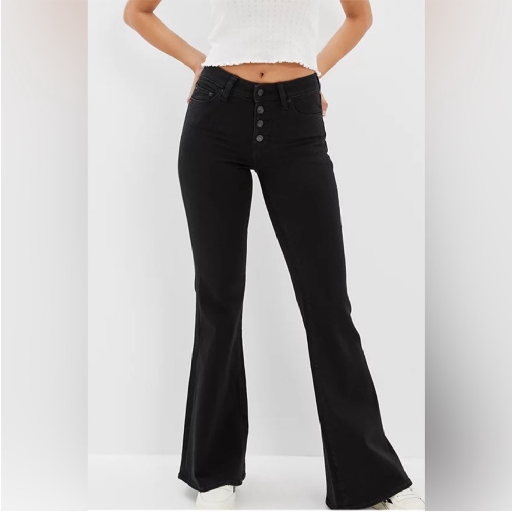 American Eagle festival flare jeans